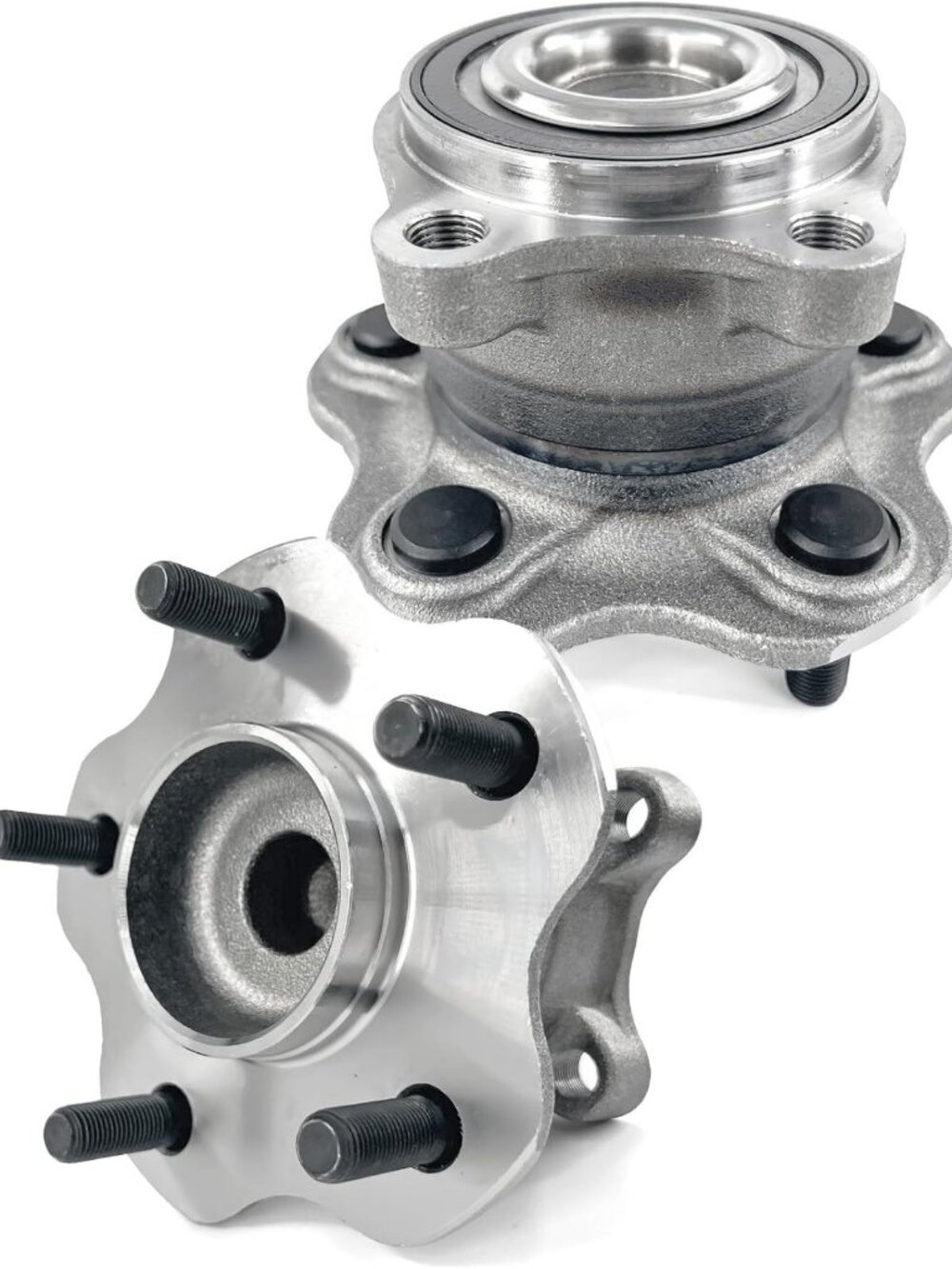 2 Pcs Rear Wheel Bearing Hub Assembly for Nissan & Infiniti, 5 Lugs, ABS Encoder